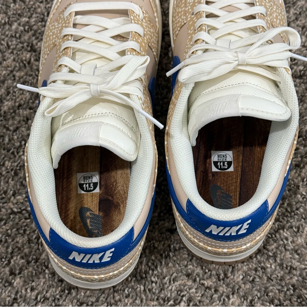Nike Dunk Low Premium “Montreal Bagel Sesame” Size 11.5 - Picture 13 of 16
